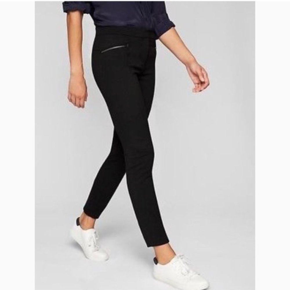 Athleta ponte moto 2.0 pants black size 2